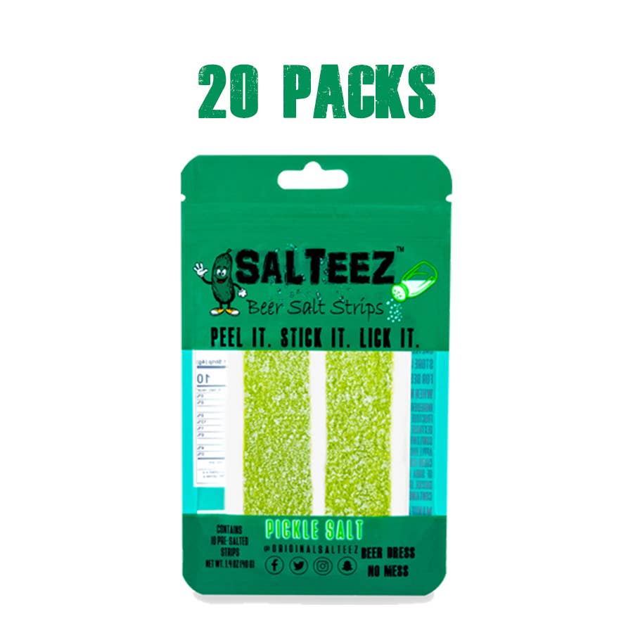 Salteez Beer Salt Strips Lime