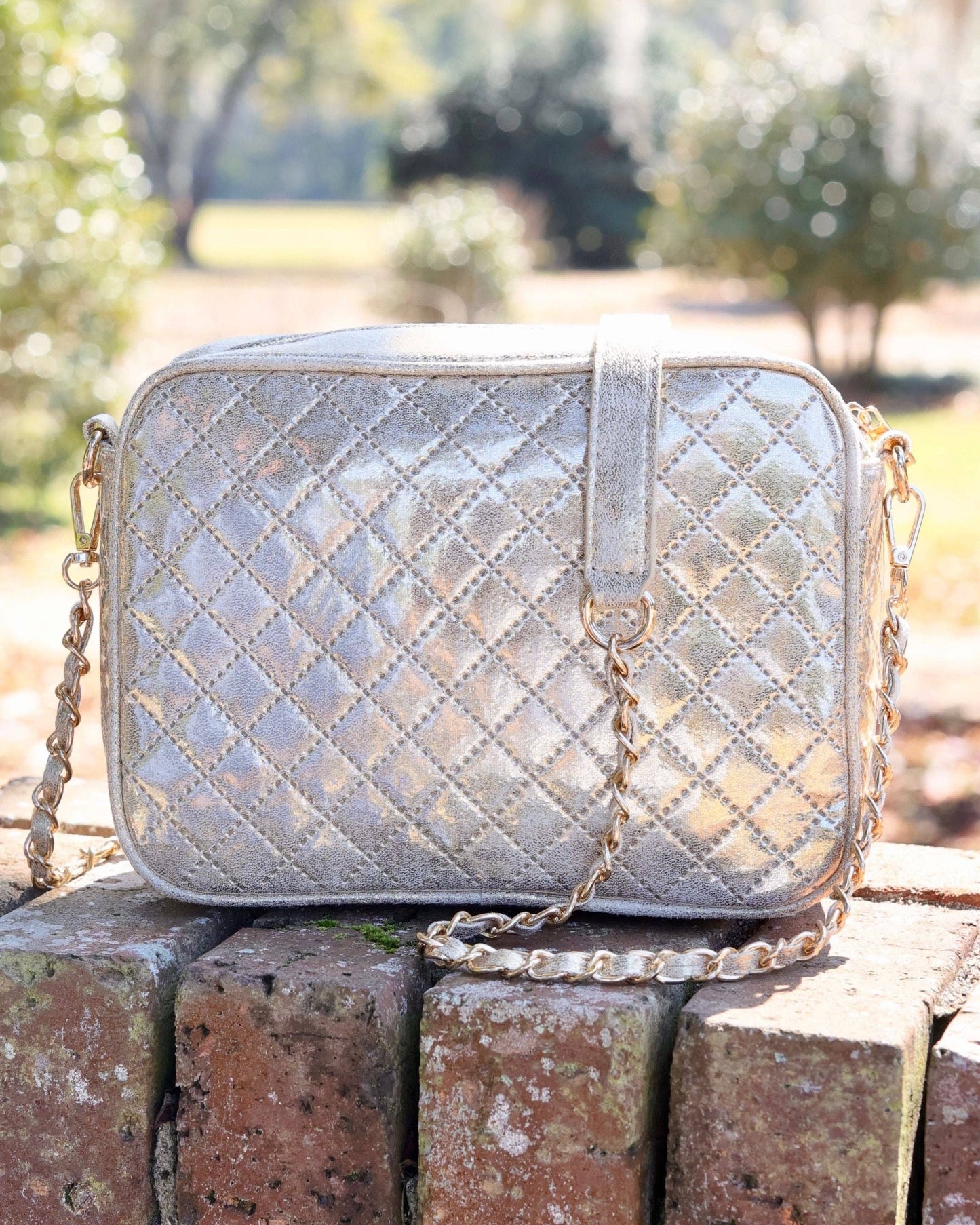 Fiona Crossbody - Champagne Pop