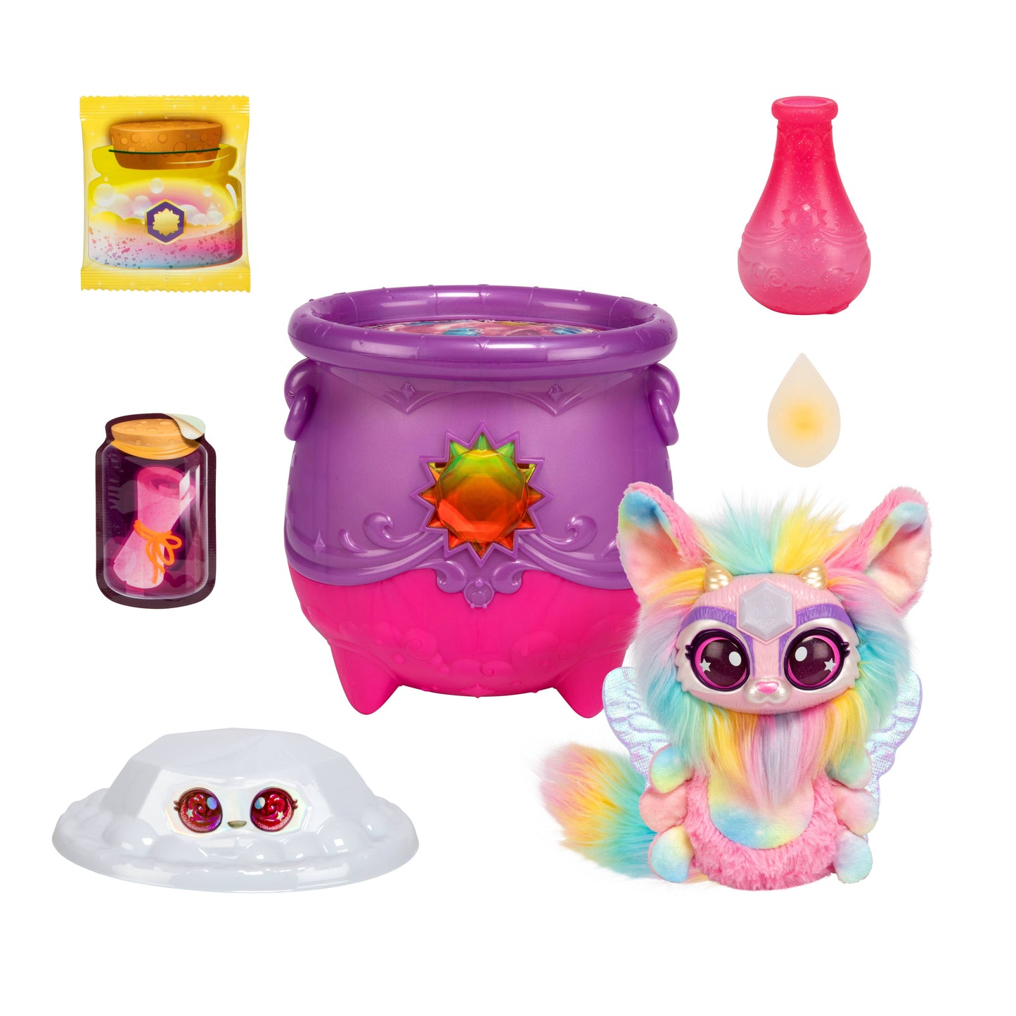 Moose Toys Magic Mixies Mixlings Gem Surprise Cauldron
