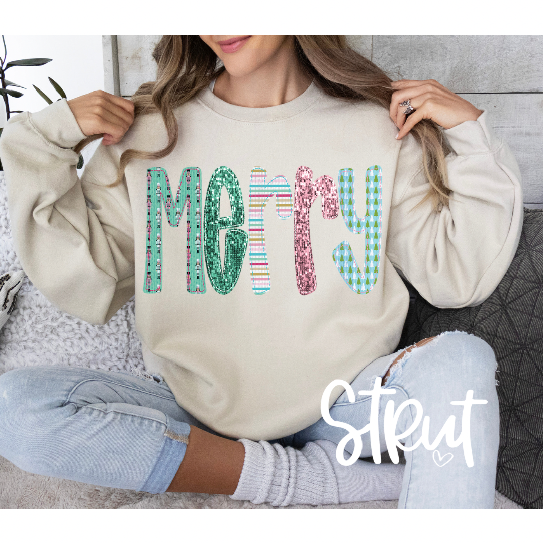 Merry Comfort Colors Tee