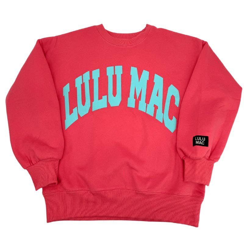 Lulu Mac Sweatshirt Coral/Min