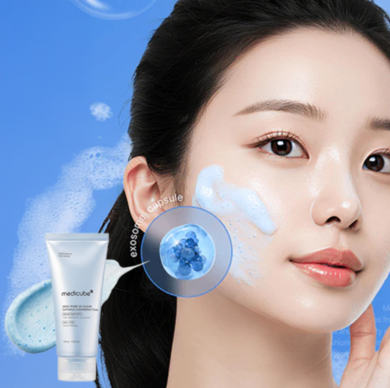 MEDICUBE Zero Pore SA Clear Capsule Cleansing Foam