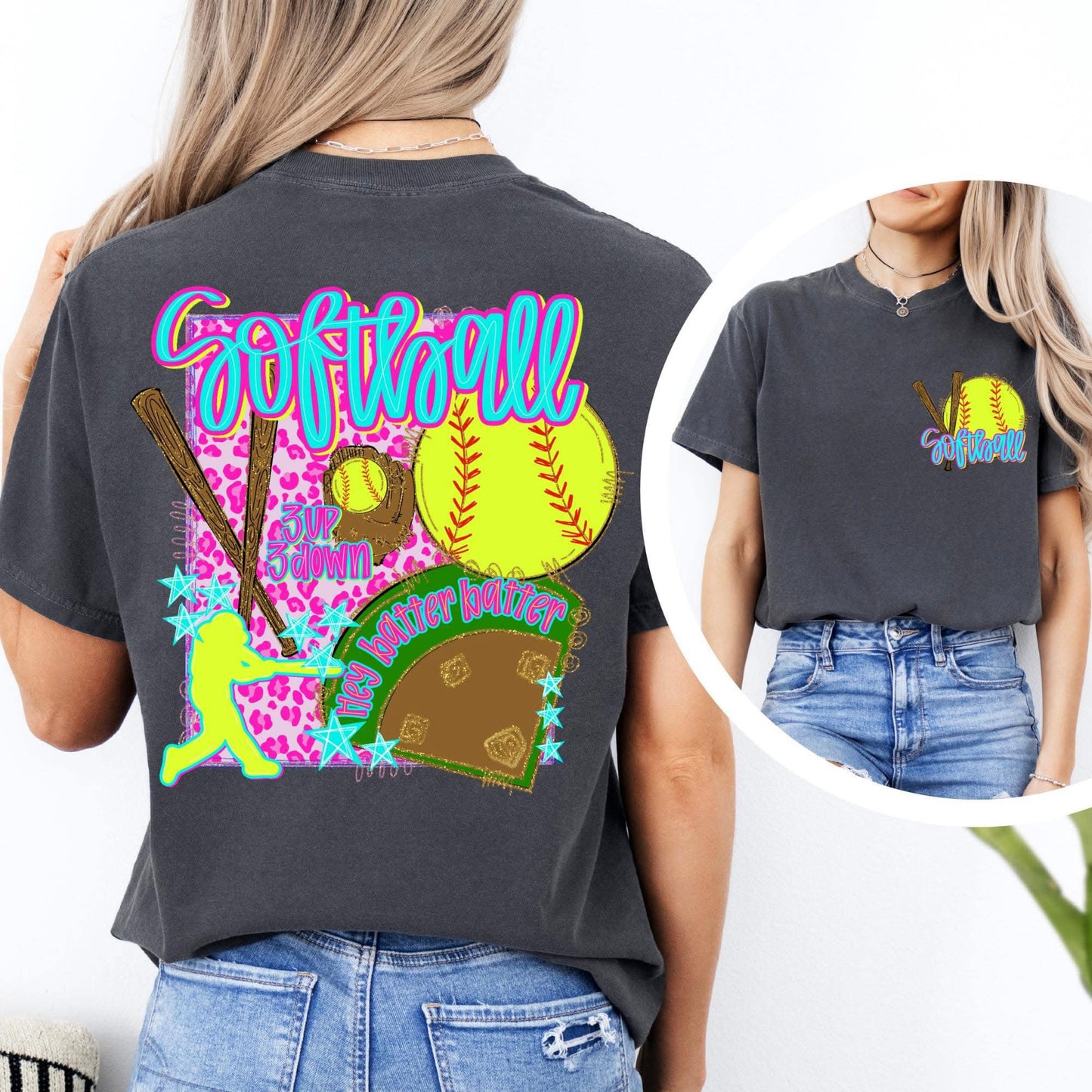 Softball Doodle Tee