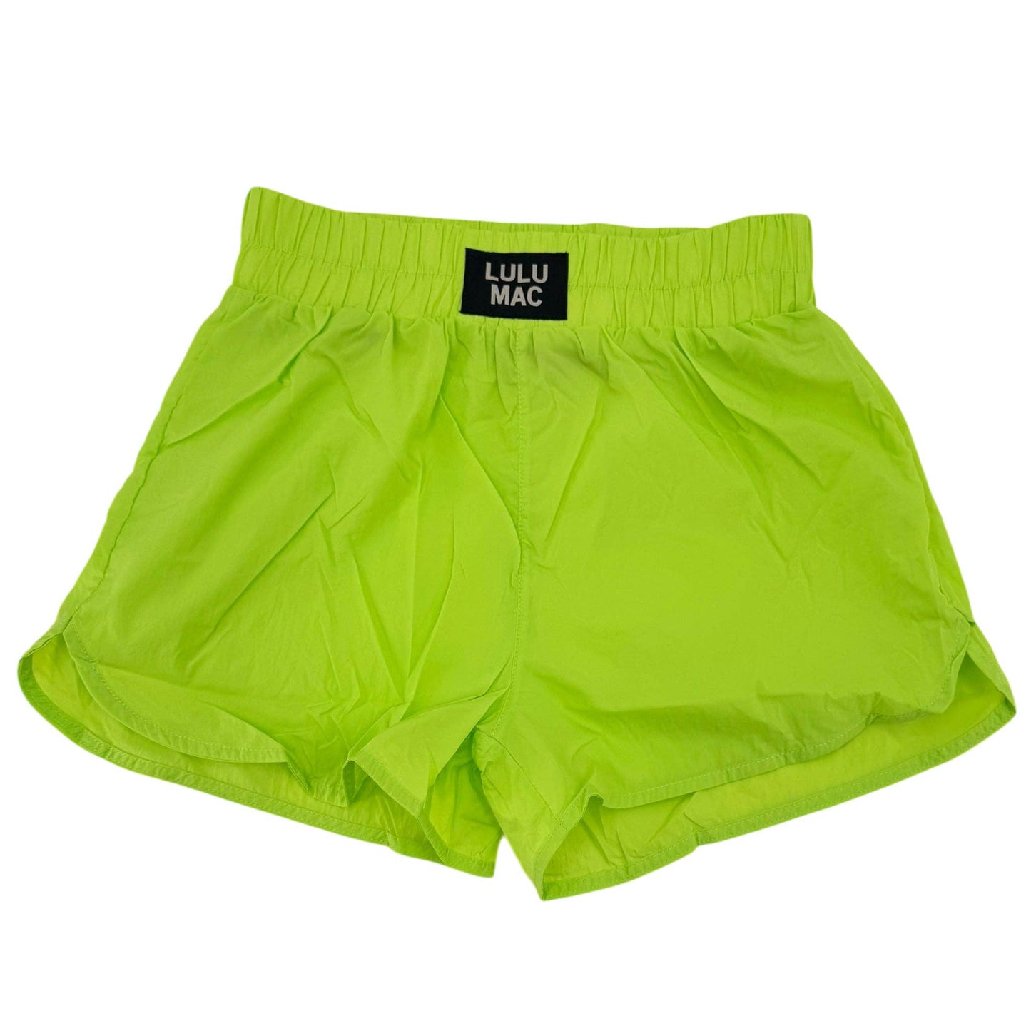PISTACHIO LULU MAC SOLID SHORTS