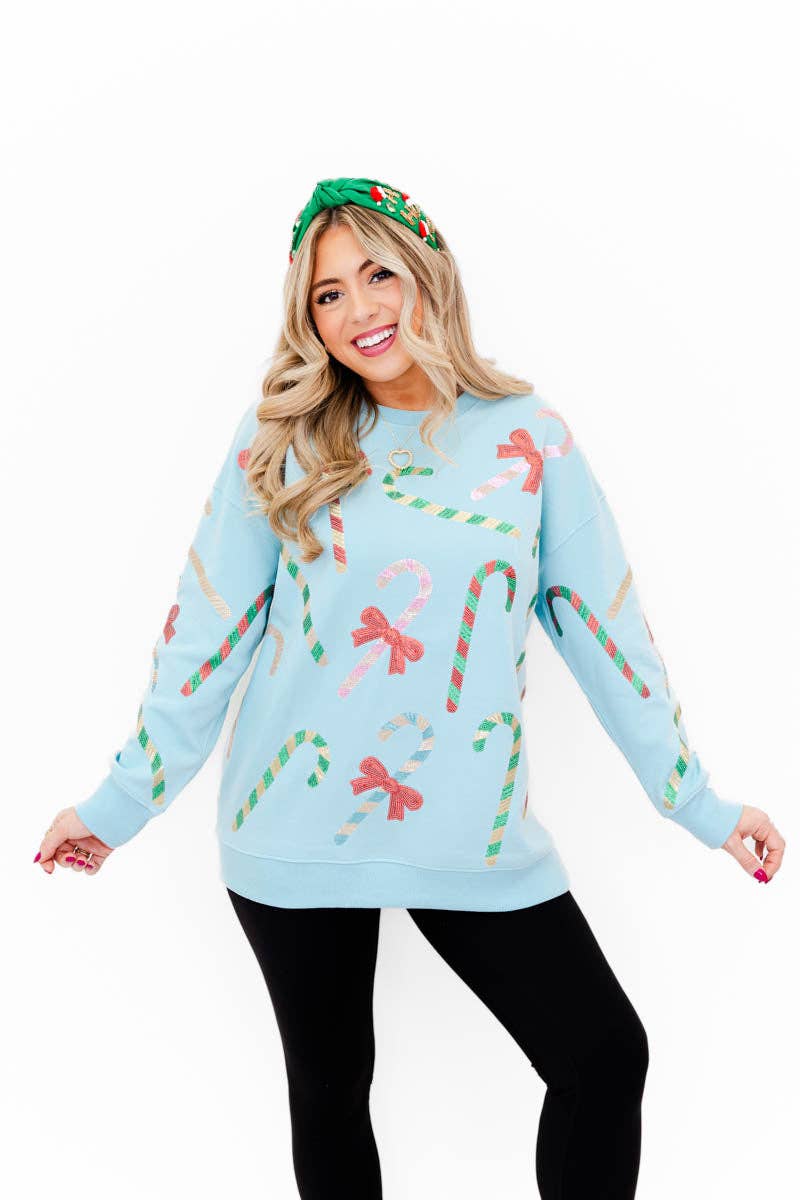 Merry Mint Sparkle Sweatshirt