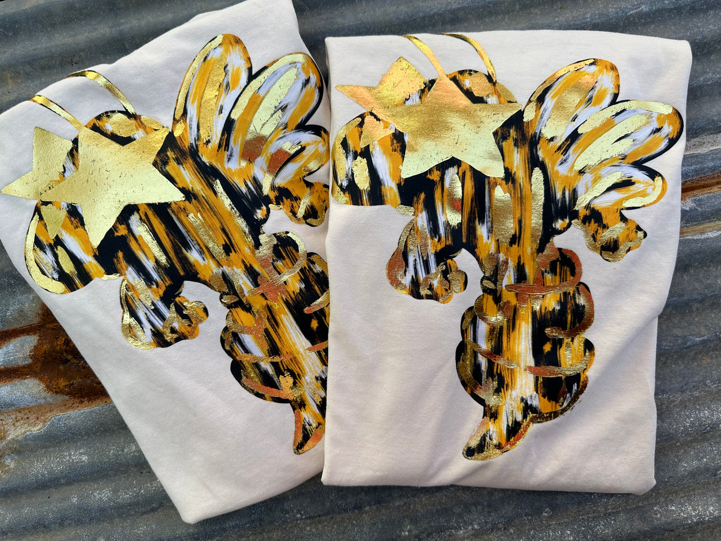 Jacket - Hand-painted With Real Gold Foil