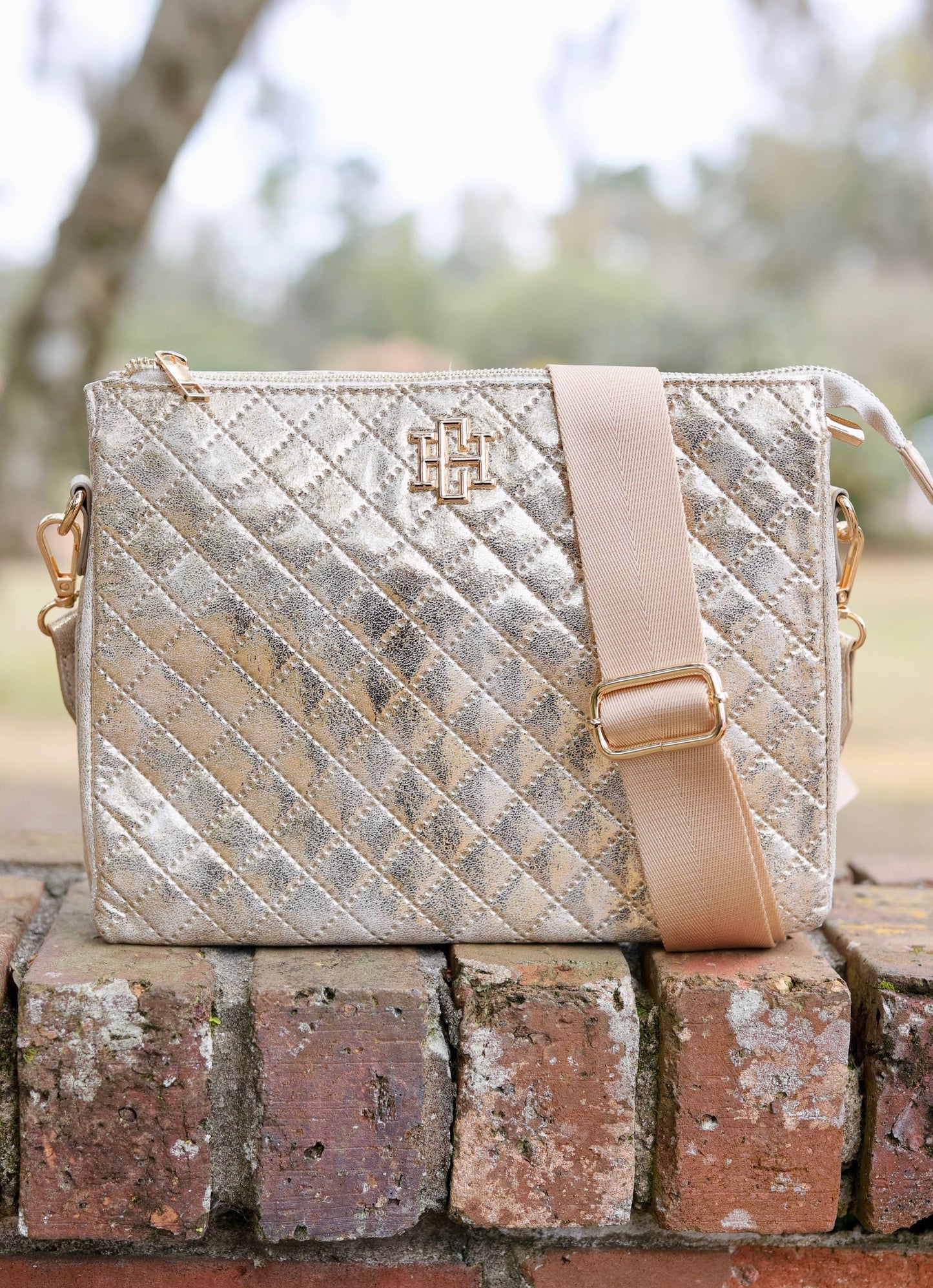 Ariana Crossbody - CHAMPAGNE POP