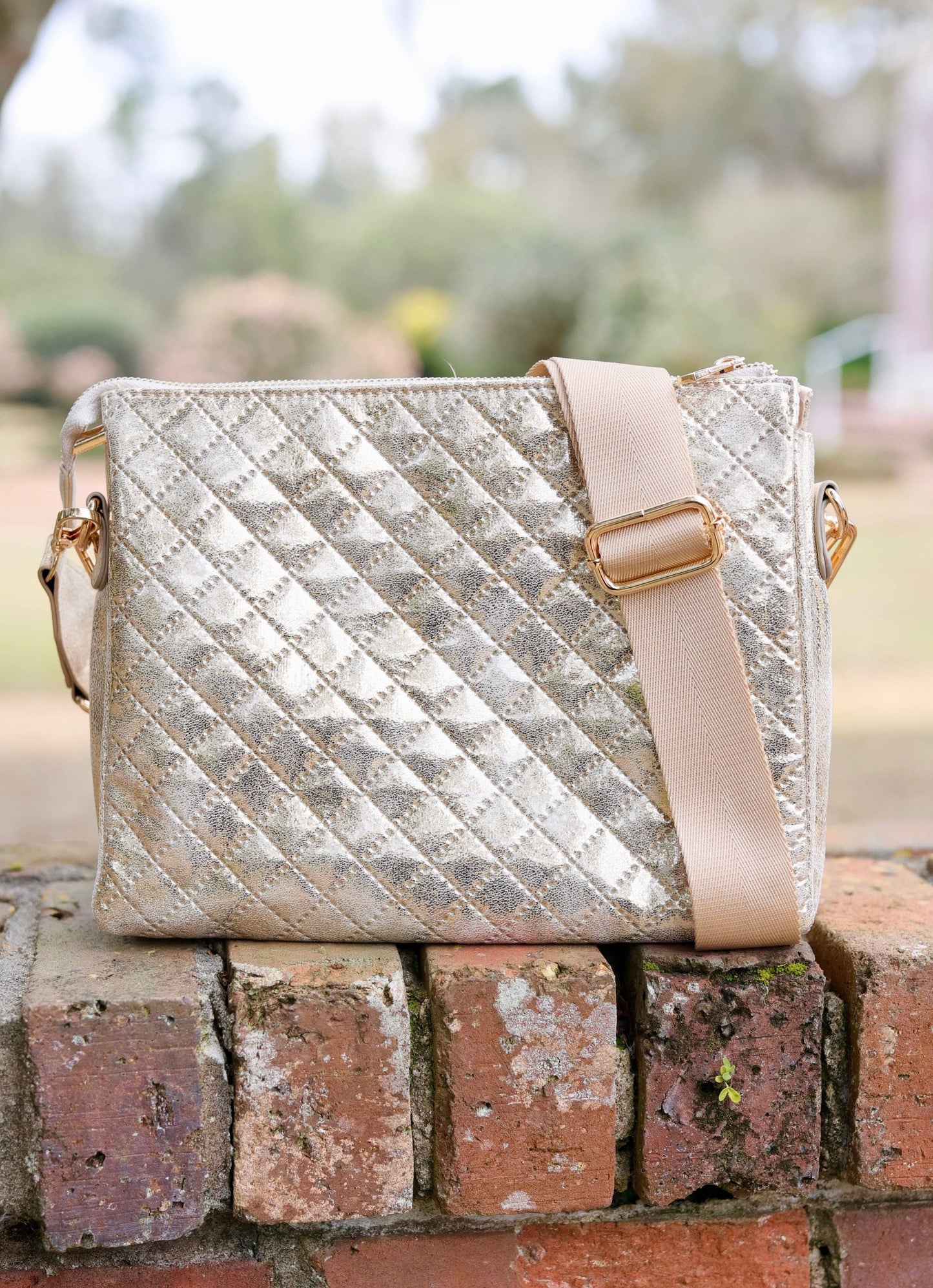 Ariana Crossbody - CHAMPAGNE POP