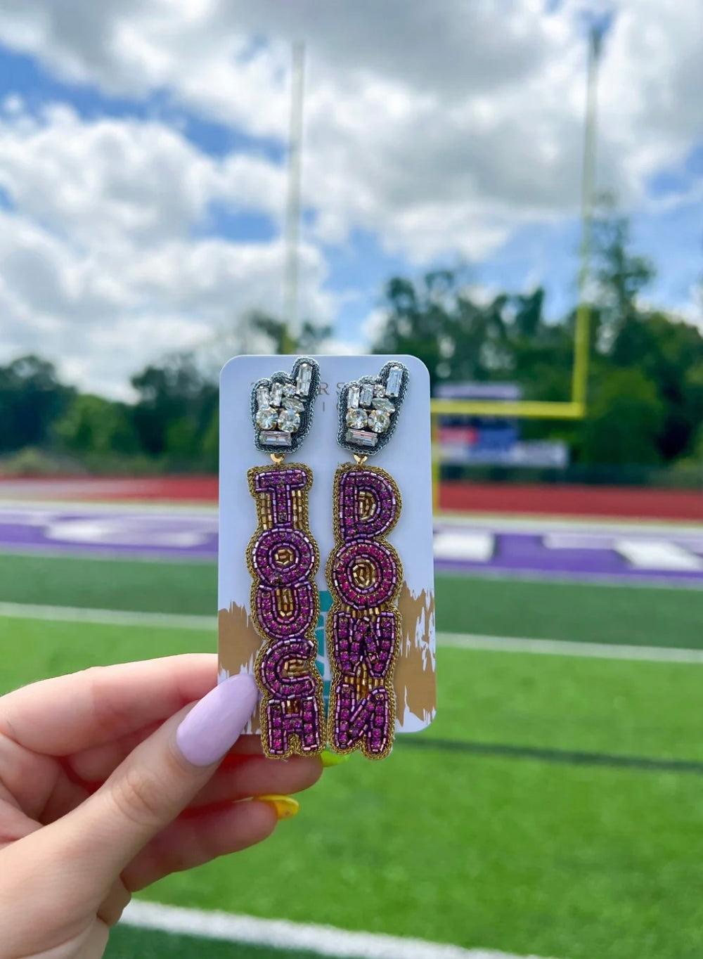 Purple/Gold Touchdown Drops
