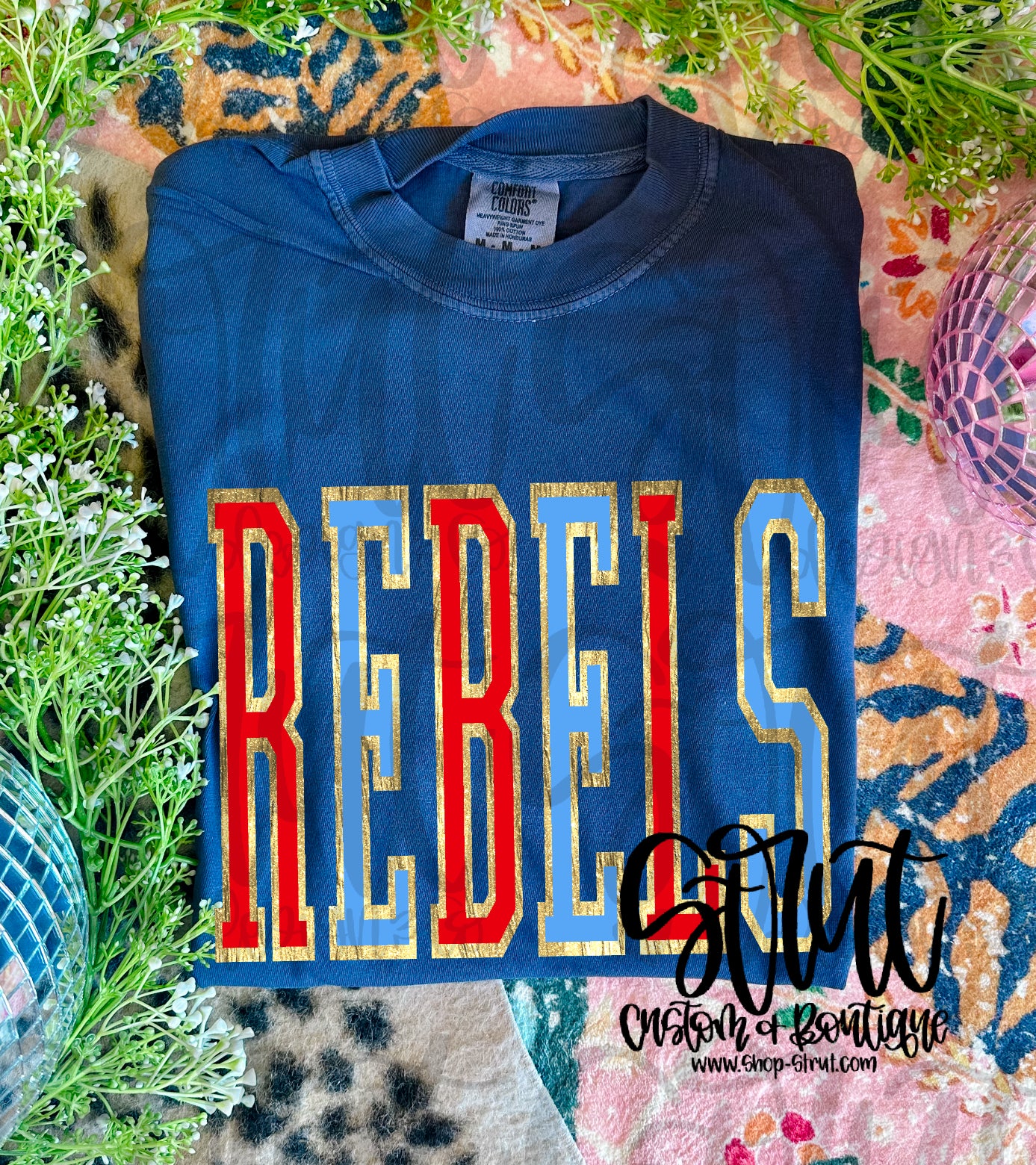 Rebels Tall Mascot Tee