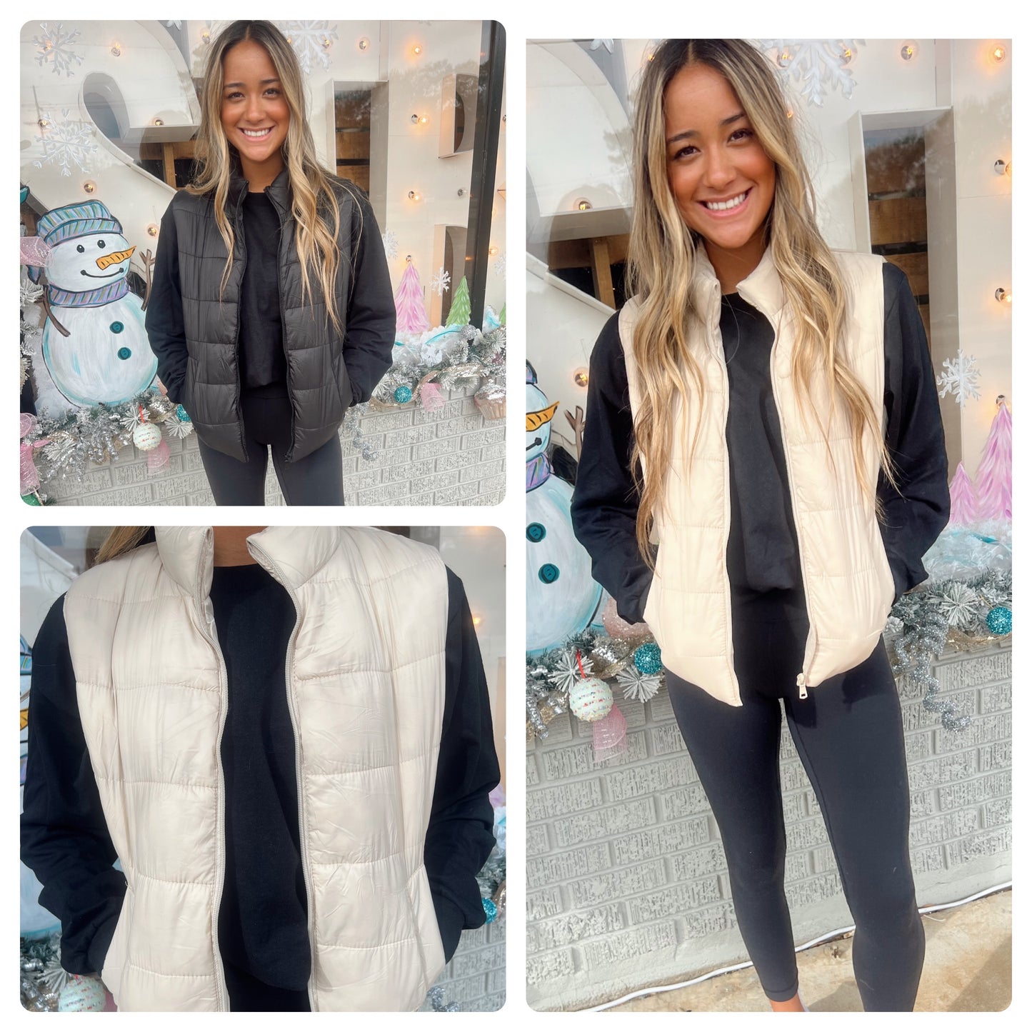 Quilted Puffer Vest