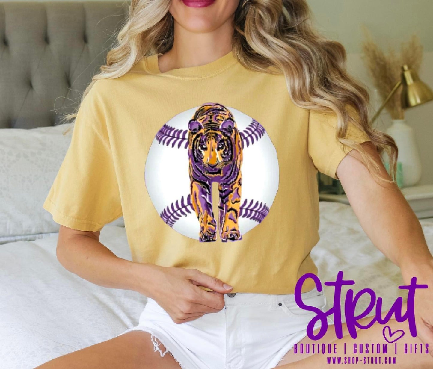 Tiger Baseball Tee