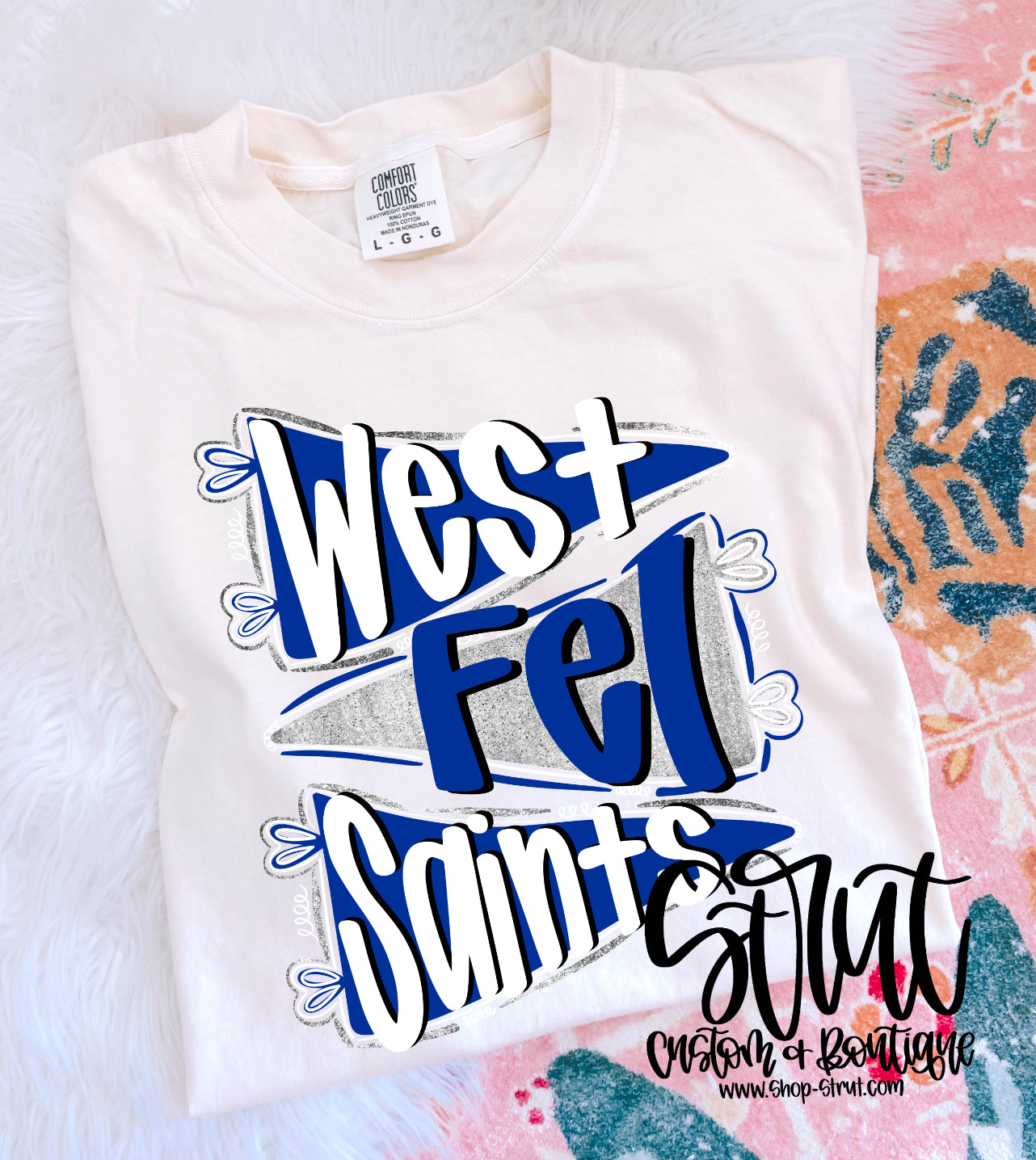 West Fel Pennant Flags - Multiple Colors