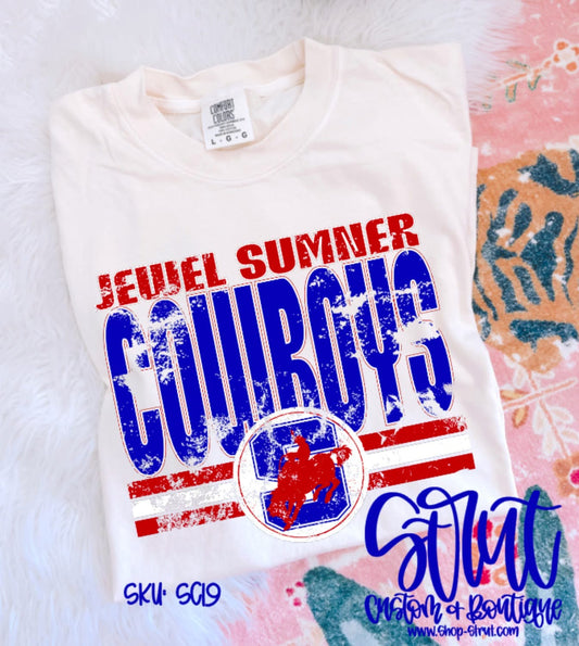 Jewel Sumner Distressed - Multiple Colors & Styles