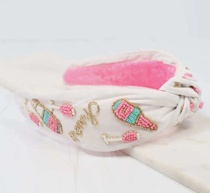 Cheers Embellished Headband
