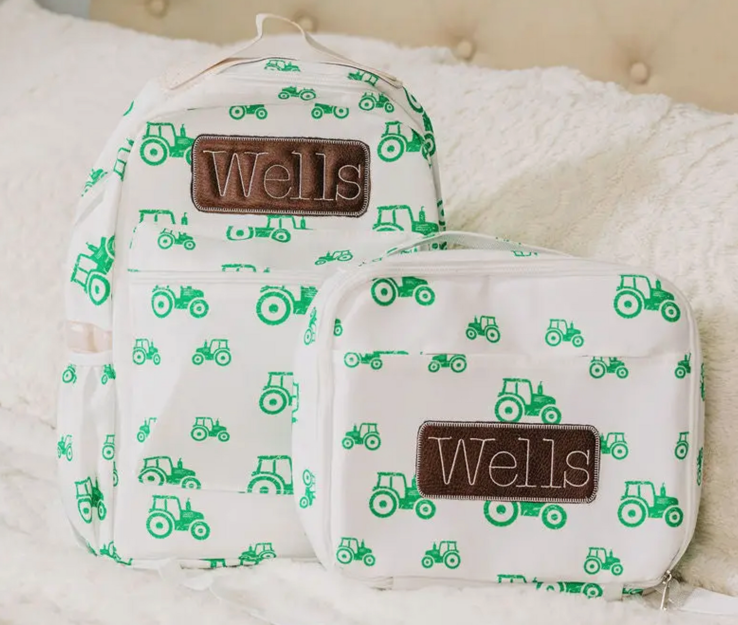 Tractors Backpack Set