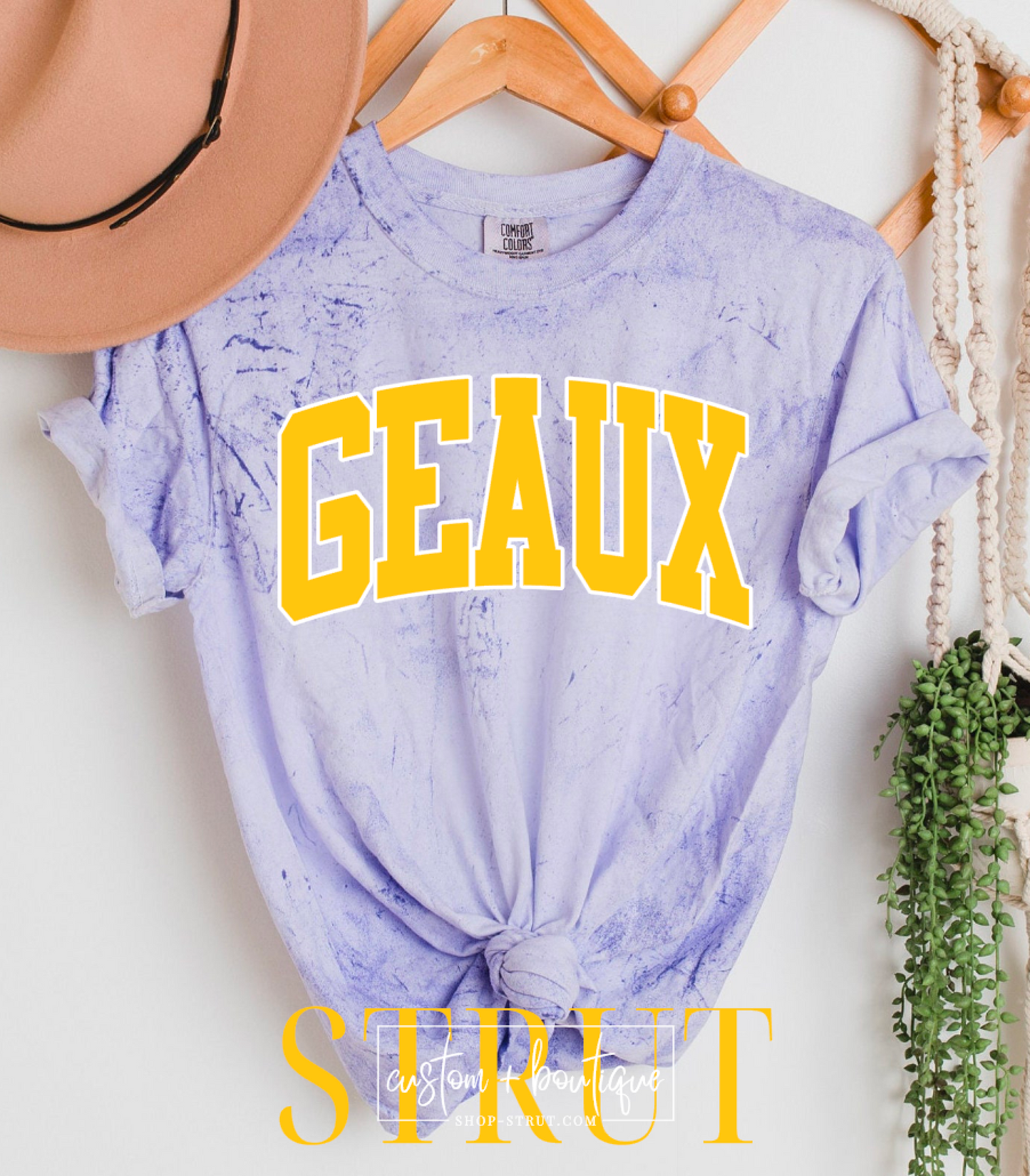 Geaux - Colorblast Tee