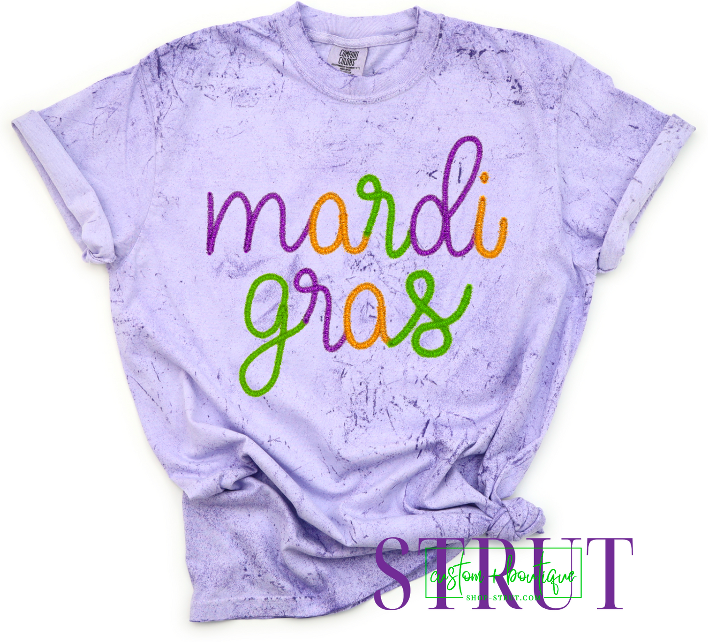 Mardi Gras - Faux Tinsel