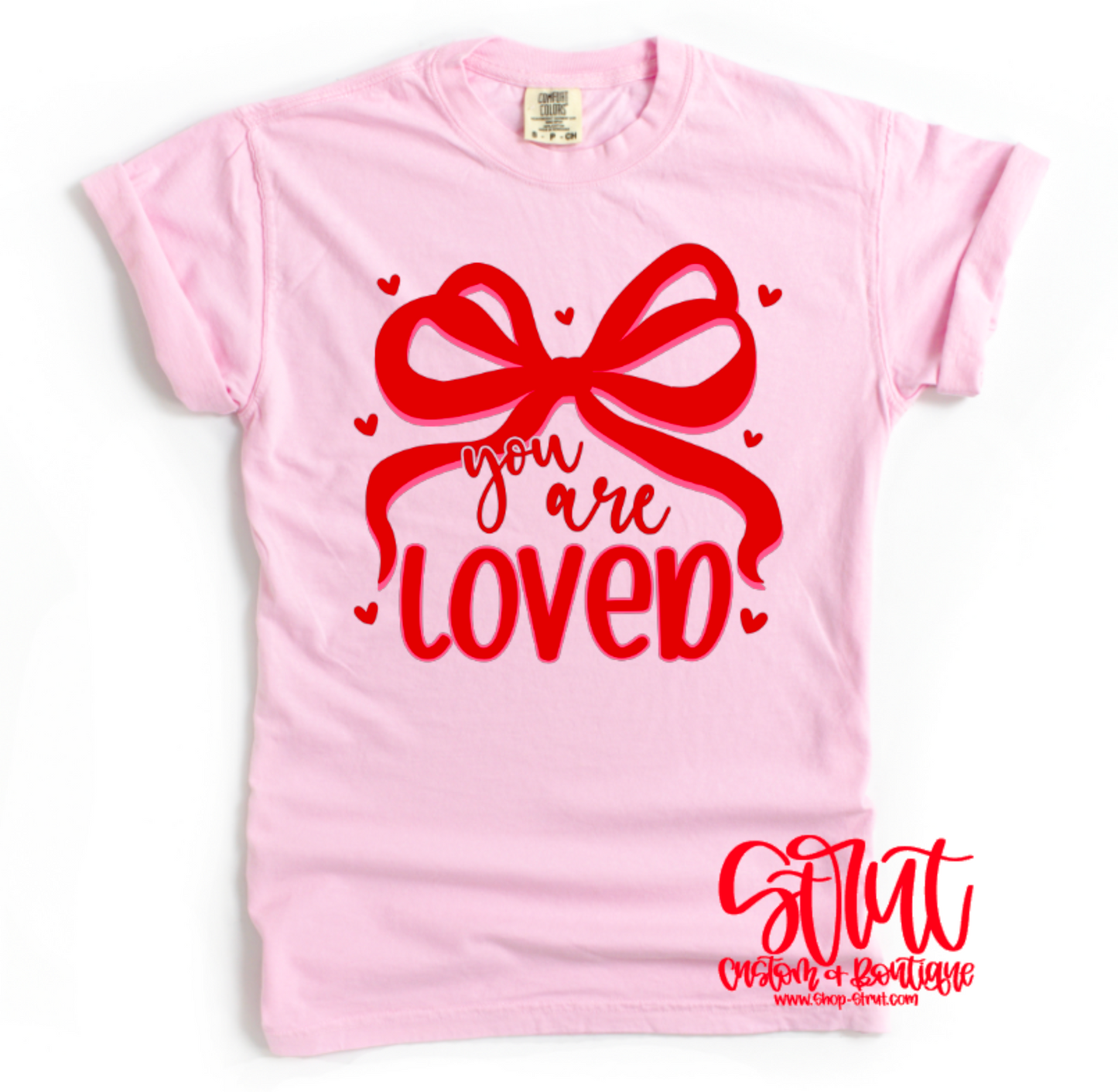 You Are So Loved / Red Bow - Multiple Colors