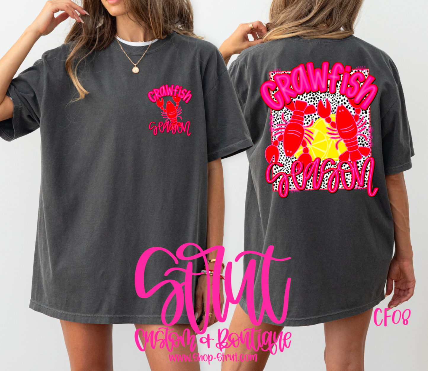 Crawfish Season Tee - Tank, Short or Long Sleeve
