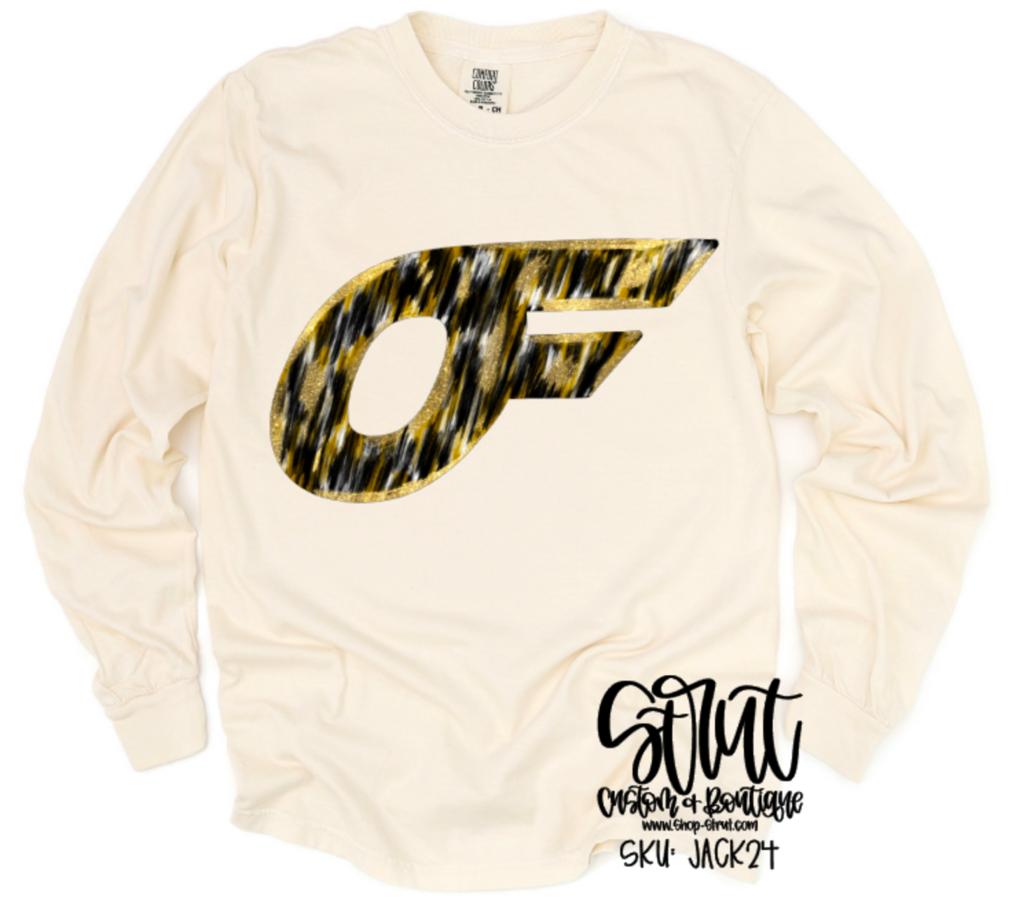 Brushstroke Watercolor OF T-Shirt or Long Sleeve