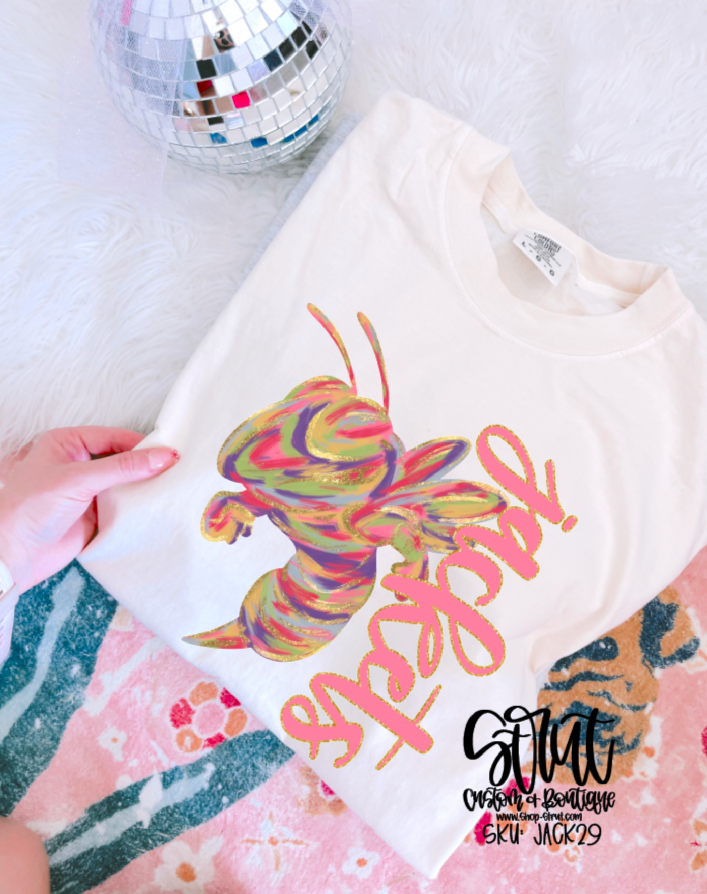 Pink Watercolor Jackets T-Shirt or Long Sleeve