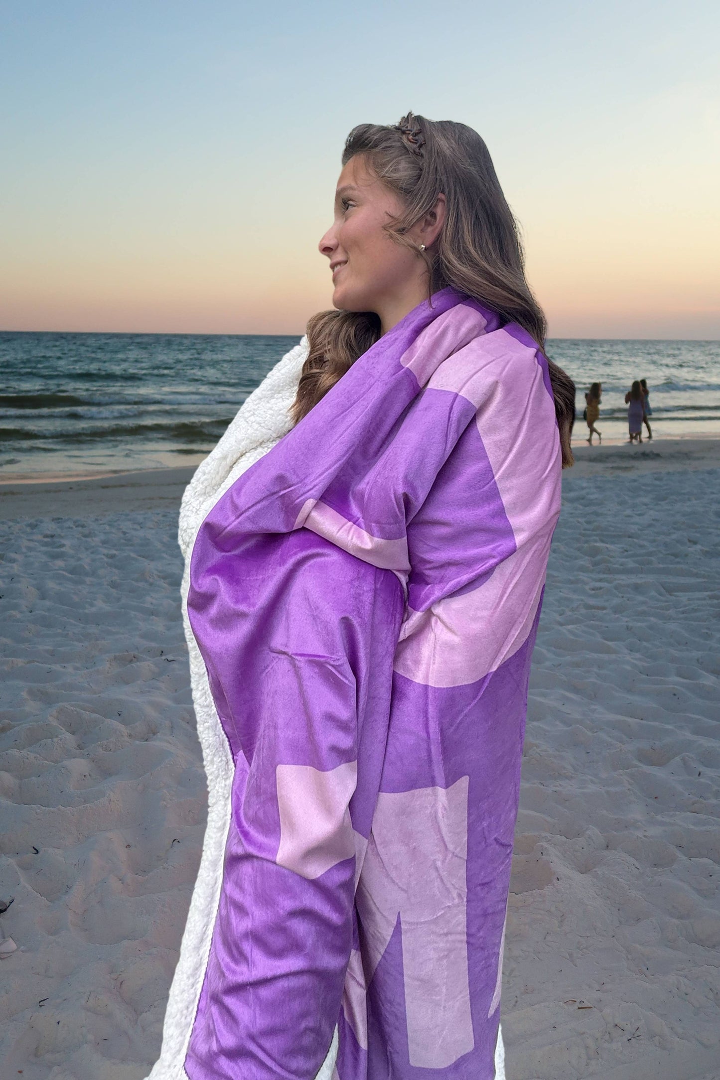 LULU MAC BLANKET PURPLE