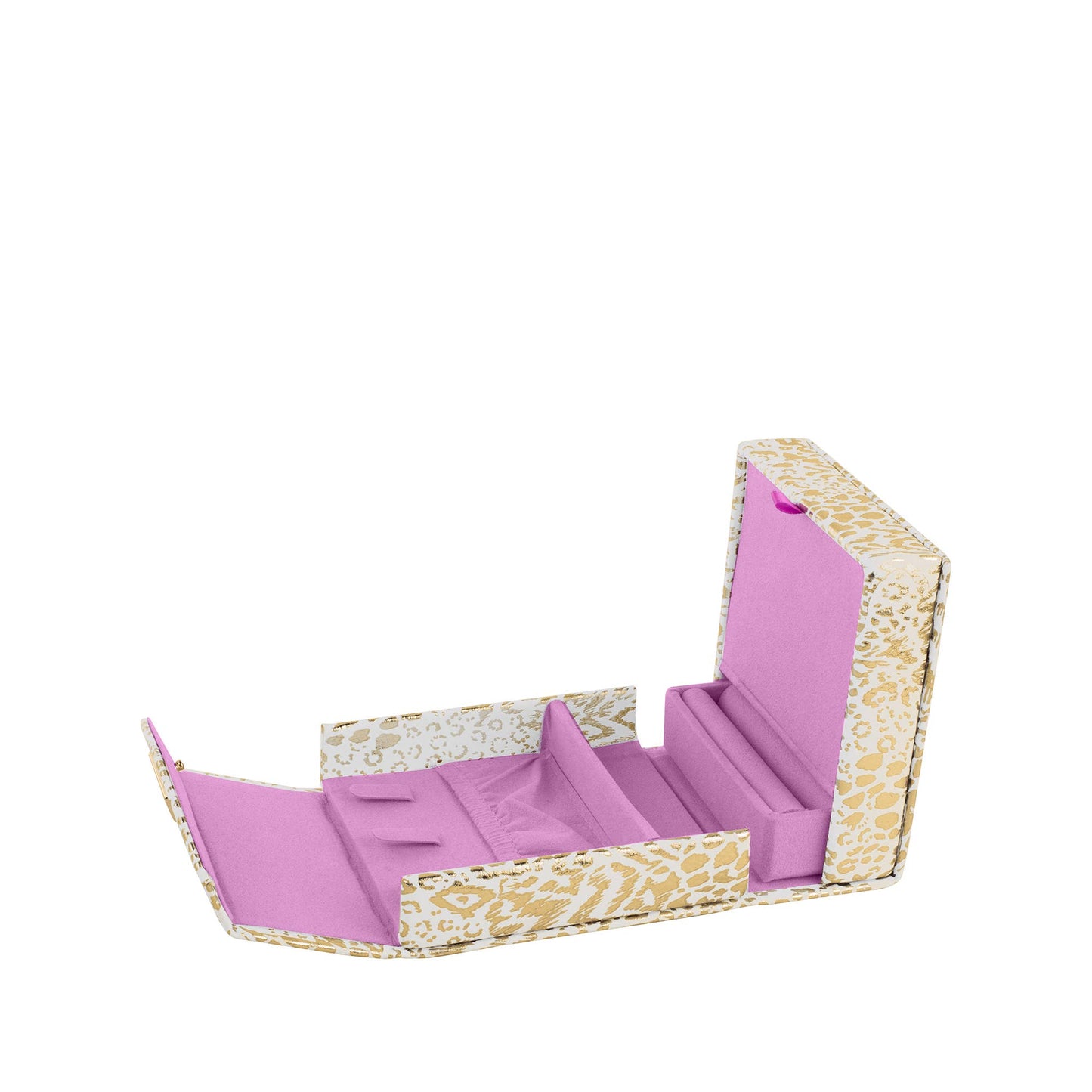 Travel Jewelry Organizer, Gold Pattern Play