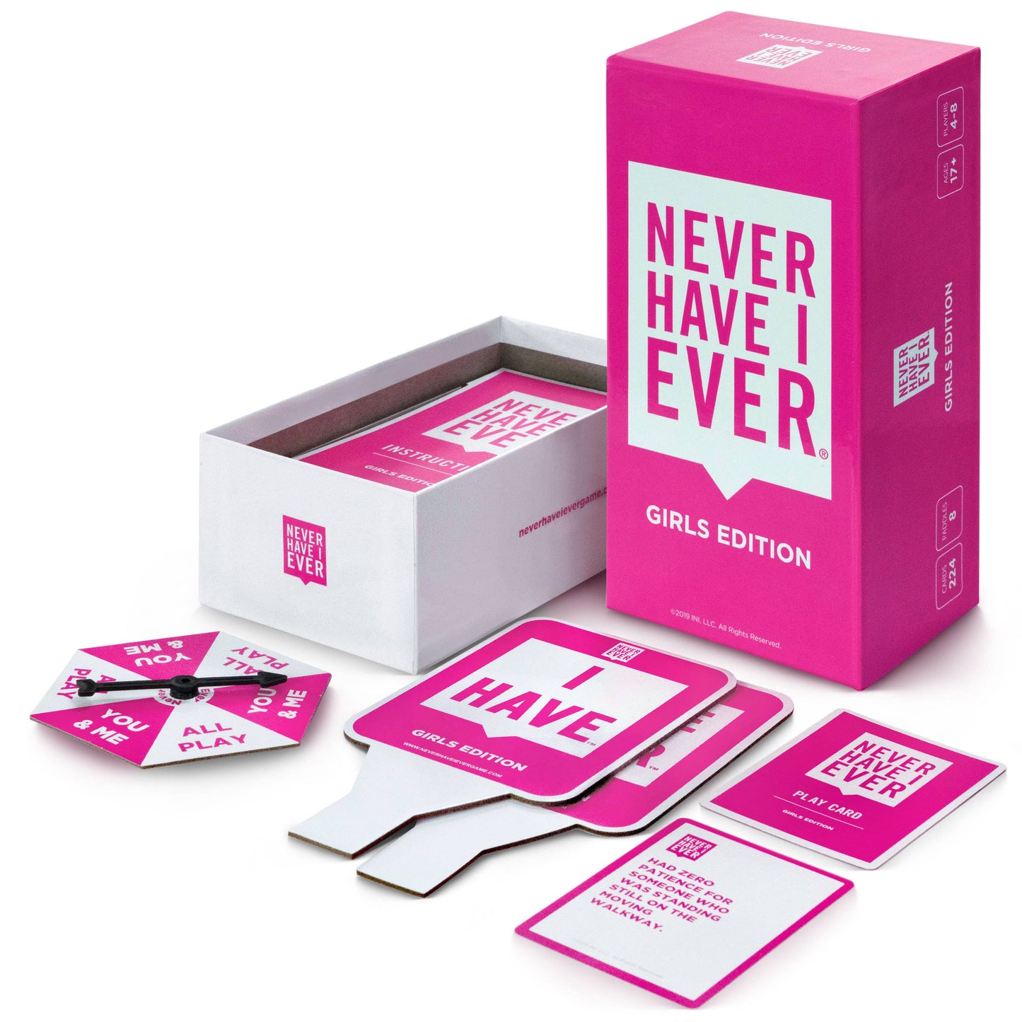 Never Have I Ever, Girls and Bachelorette Party Card Game