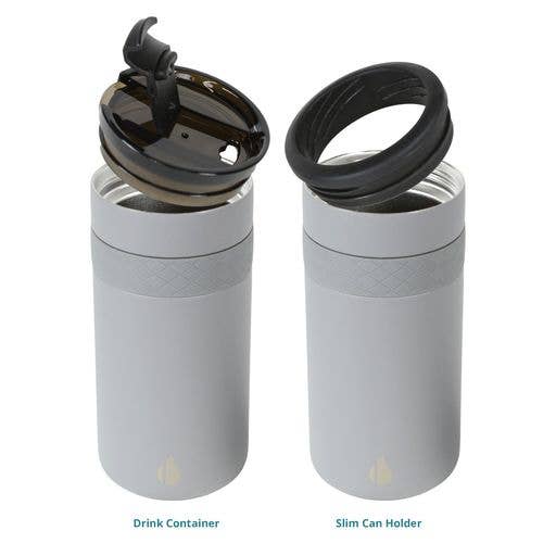 12oz Commuter DuoSip Tumbler - Graphite