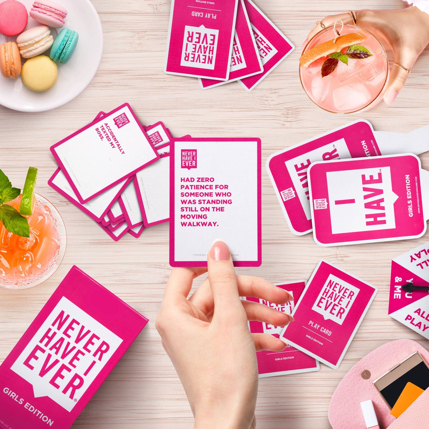 Never Have I Ever, Girls and Bachelorette Party Card Game