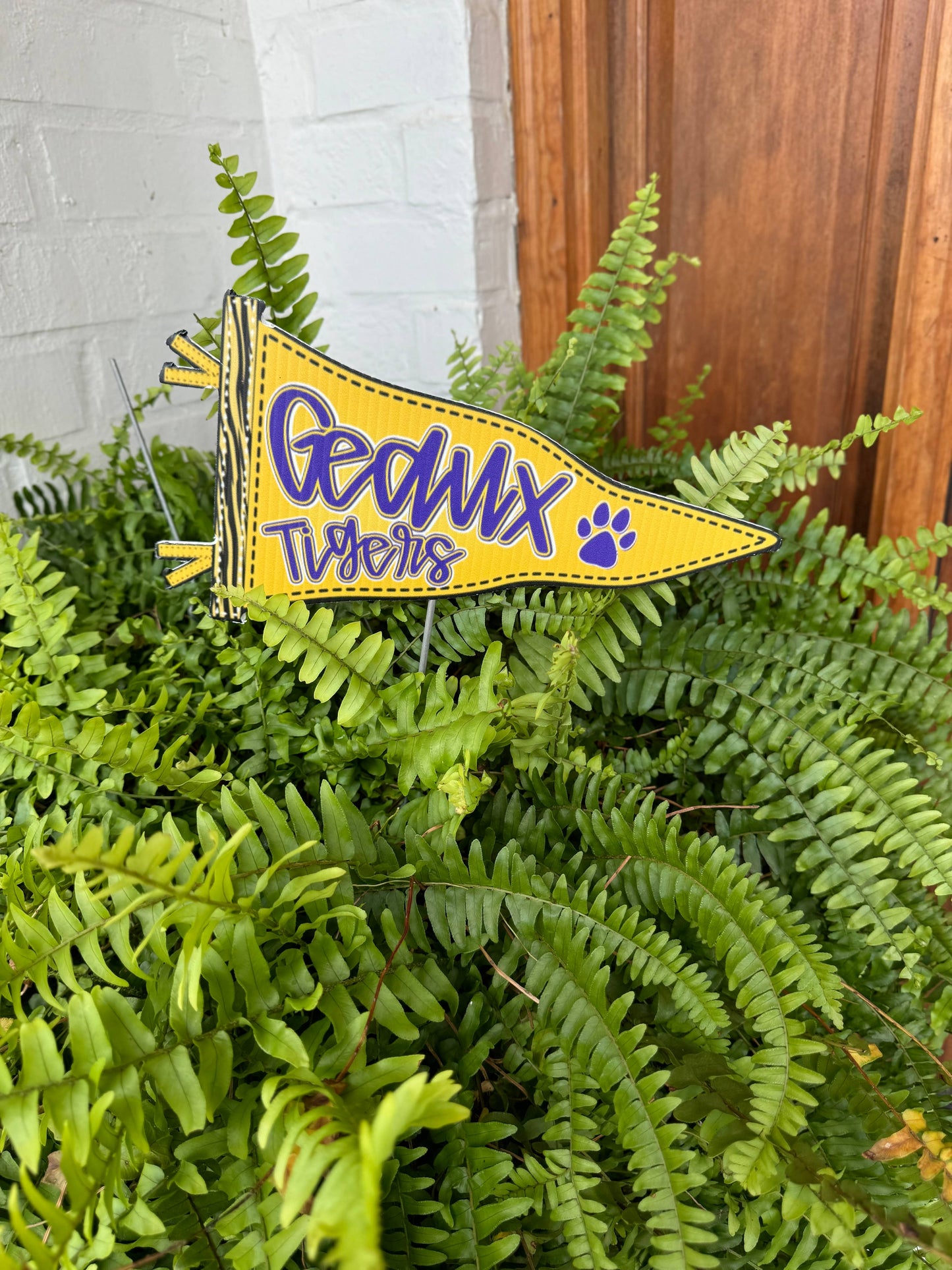 GEAUX TIGERS flag : Yard Sign