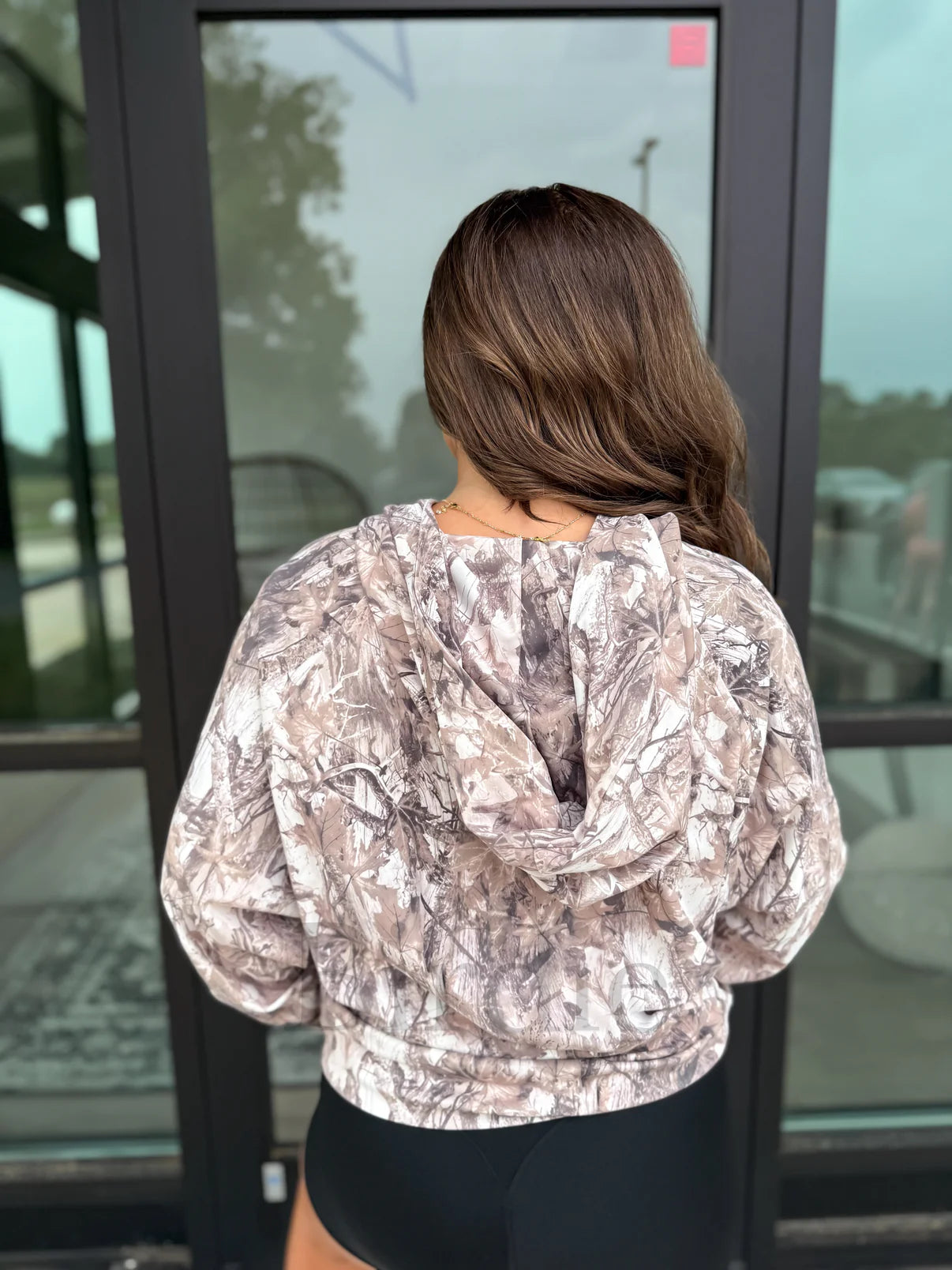 Camo Quarter Zip Pullover