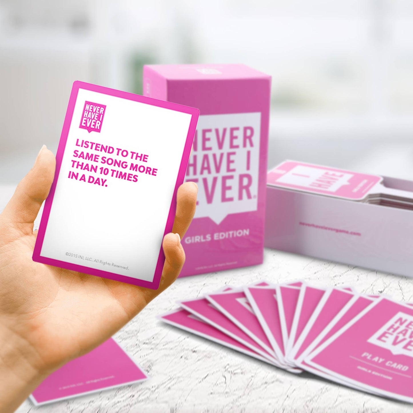 Never Have I Ever, Girls and Bachelorette Party Card Game