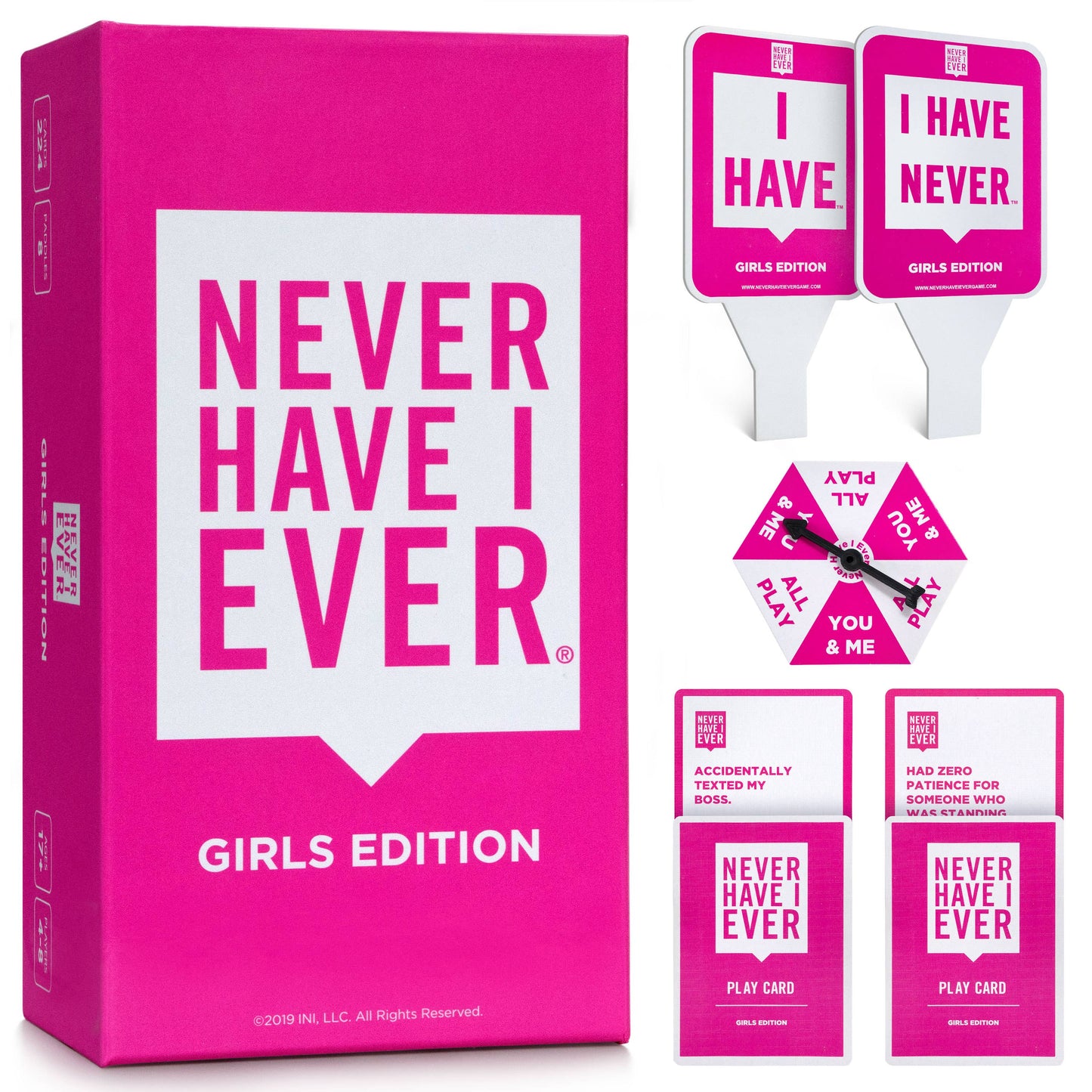 Never Have I Ever, Girls and Bachelorette Party Card Game