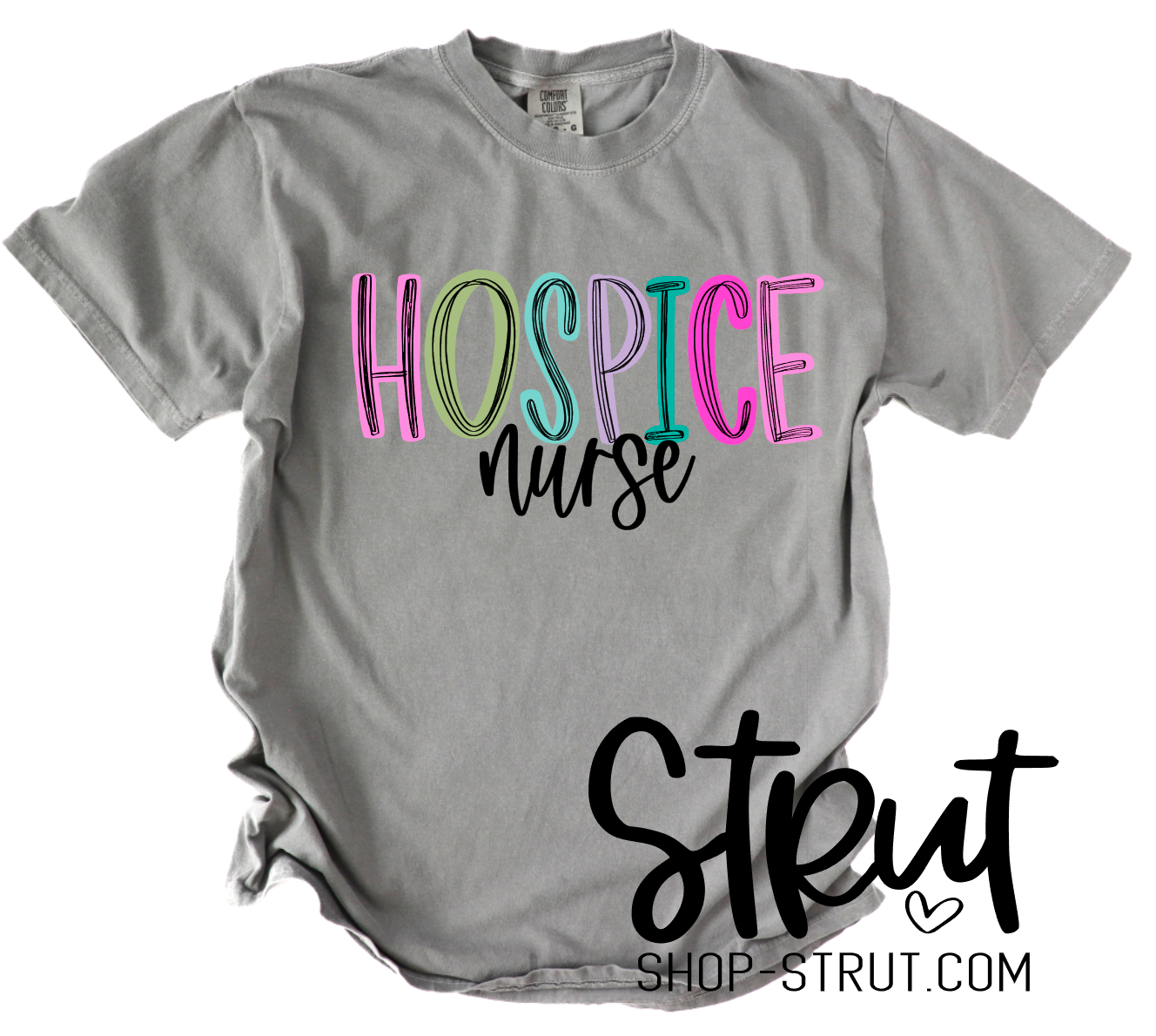 Sketch Colored Custom Name Tees + Leopard Option