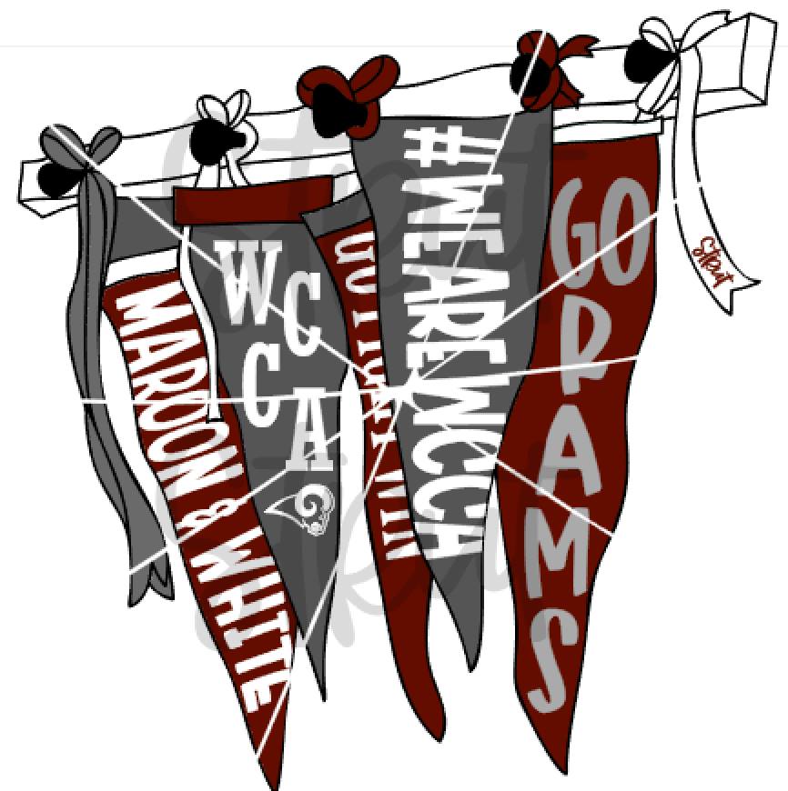 WCCA Flag Spirit Tee