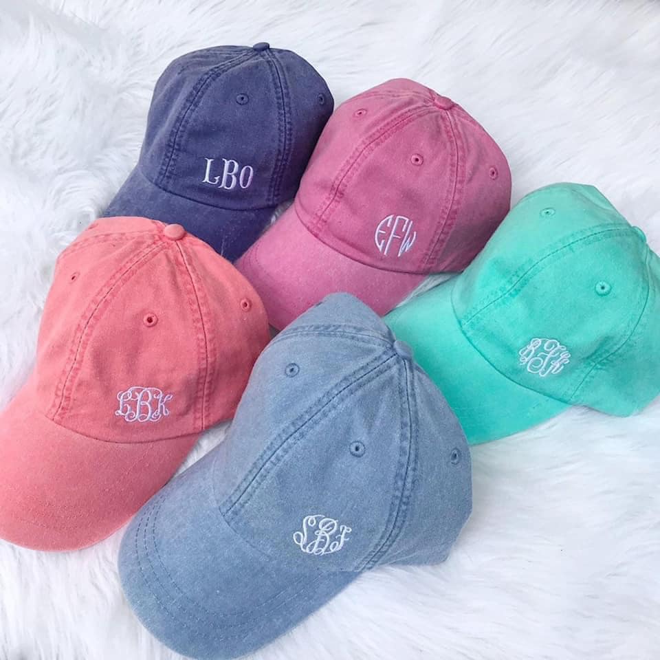 Side Monogram Hat