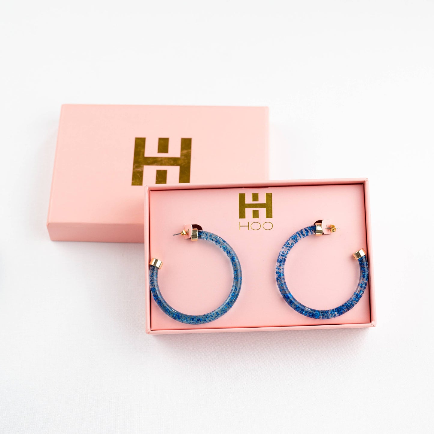 Blue Foil Hoo Hoops
