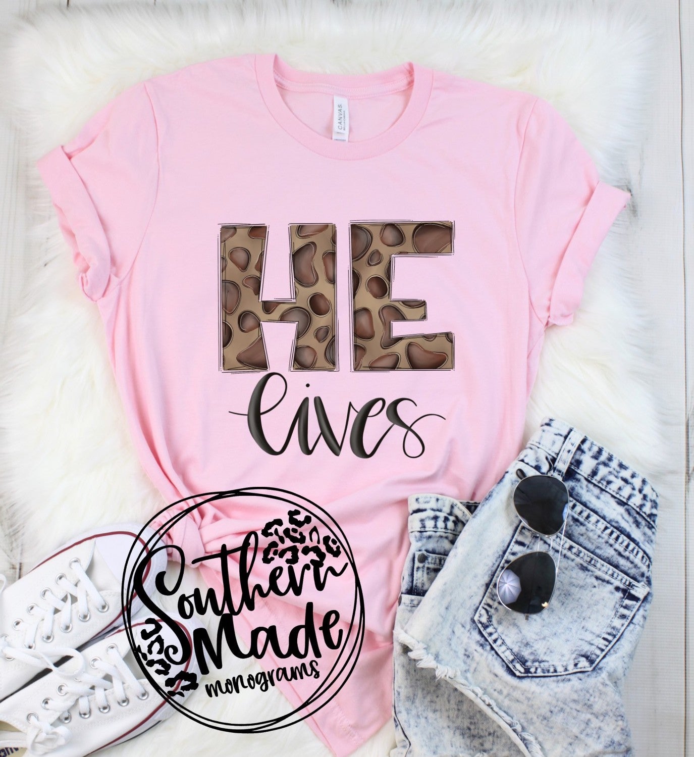 He Lives - Choose Shirt Color & Style