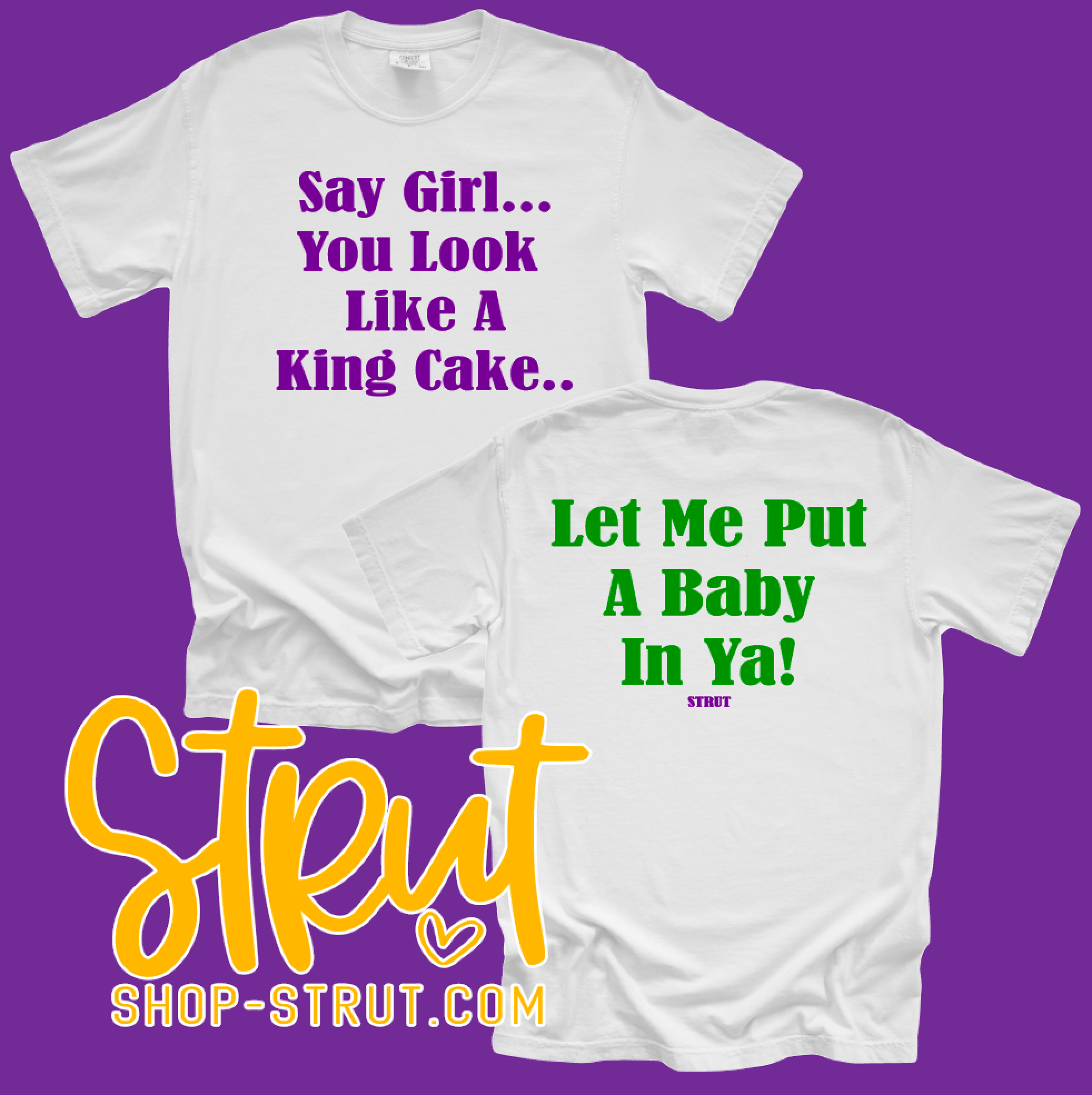 caution baby inside king cake shirt