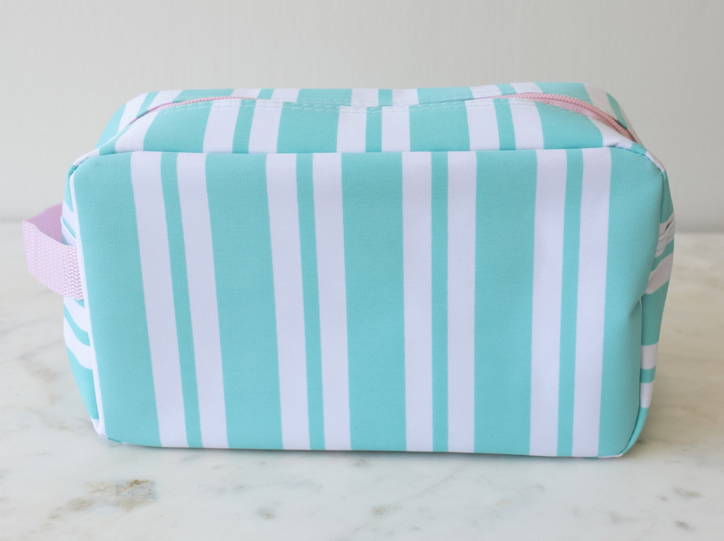 Blue Beauty Makeup Bag