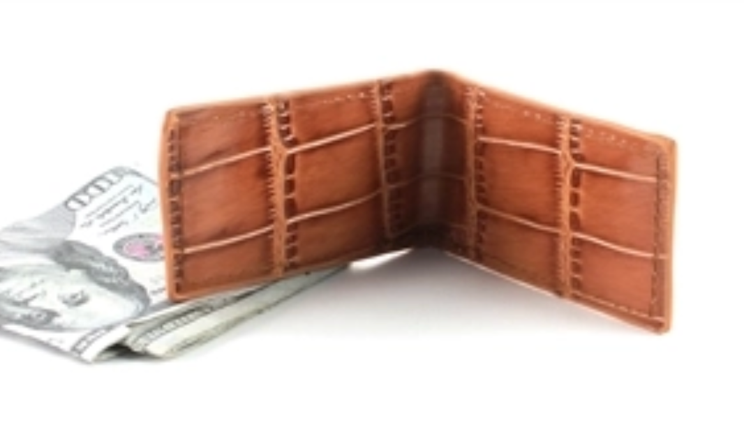 Tan Money Clip