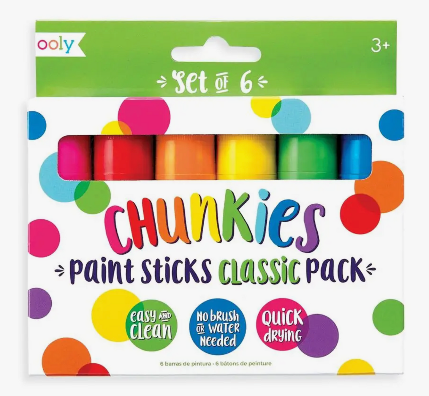 Chunkies Paint Sticks - 6 Pack