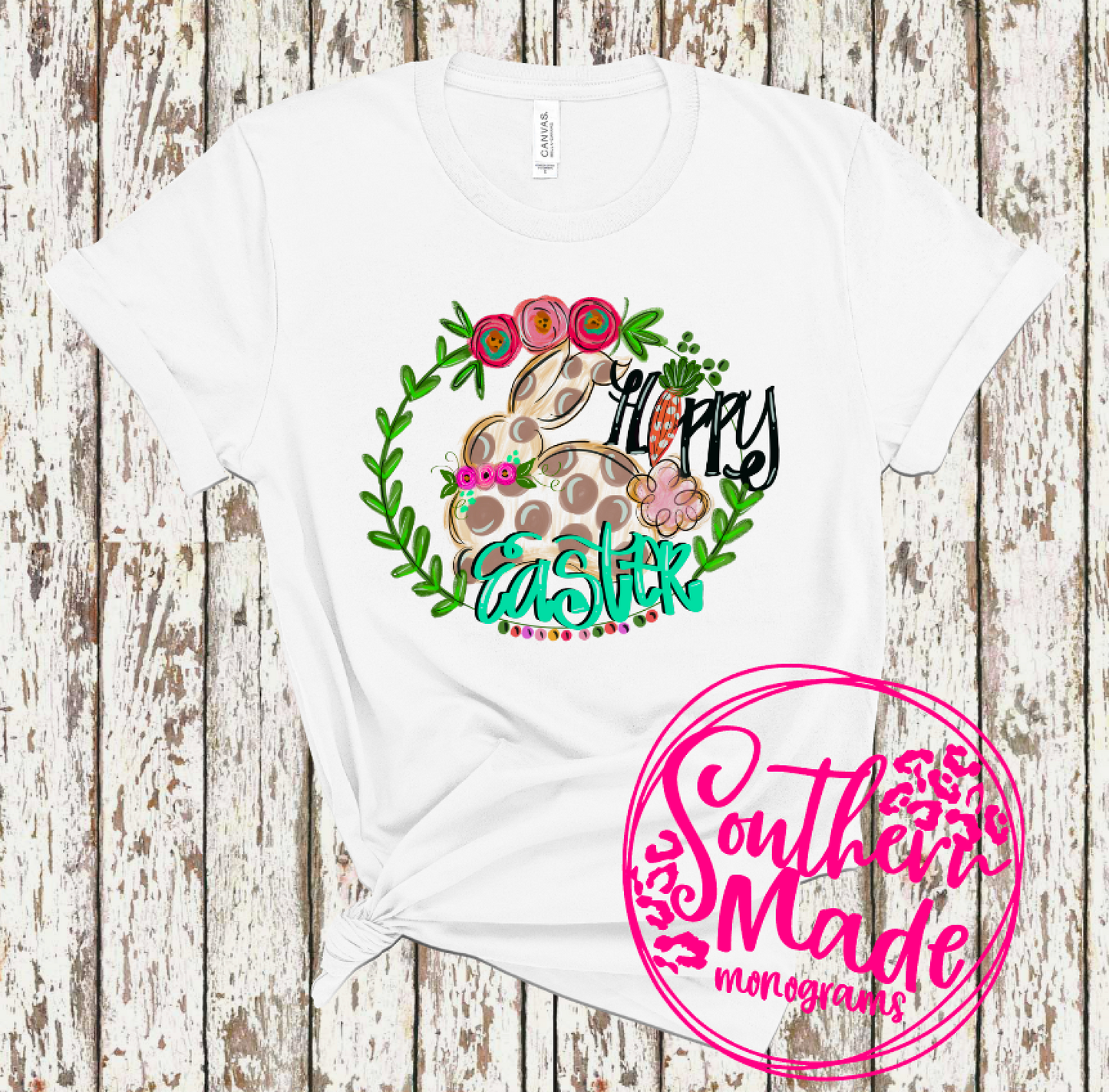 Happy Easter - Choose Shirt Color & Style