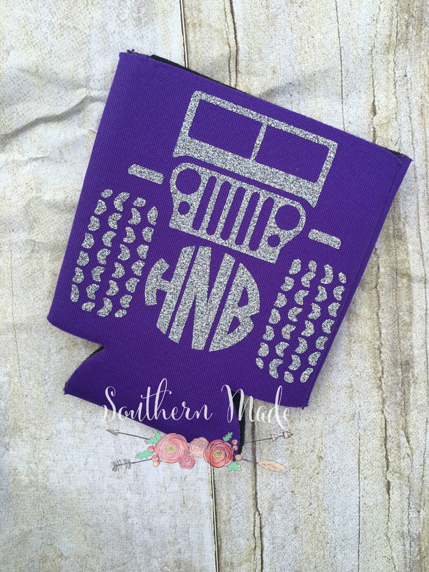 Jeep Monogrammed Huggie