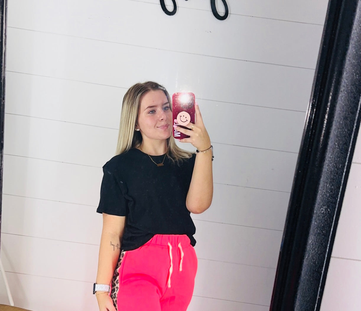 Boyfriend Round Neck Tee