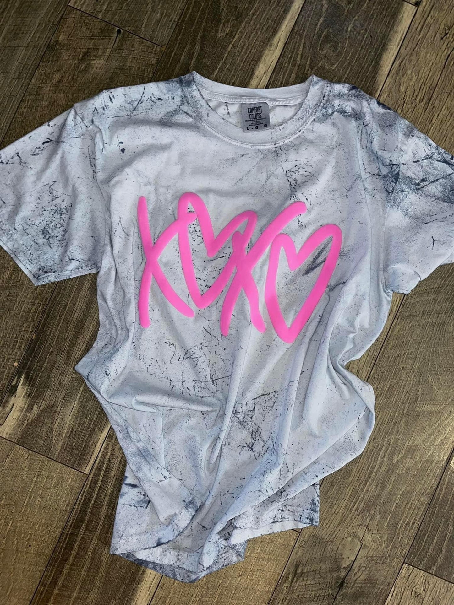 XoXo Colorblast Tee With Puff