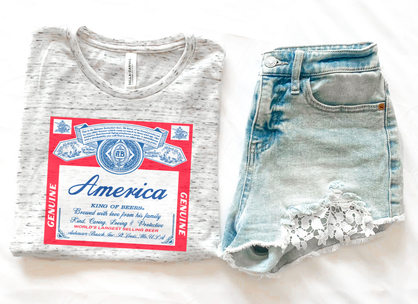 Budweiser Inspired - Tee or Tank