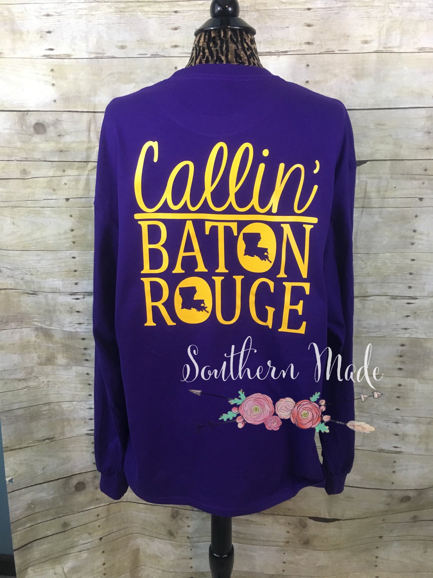 Callin' Baton Rouge Tshirt - Comfort Colors or Gildan